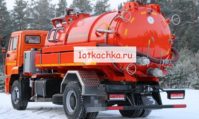 илососная машина КАМАЗ-53605